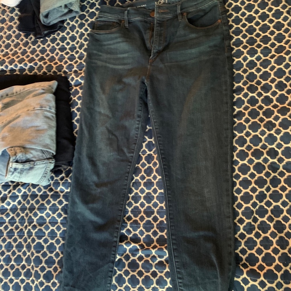 Ann Taylor Modern Skinny Ankle Jean